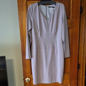 Shape FX Soft Purple Long Sleeve Dress